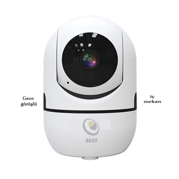 Eltcam 3637-360 Derece Kablosuz Wifi Bakıcı ve Bebek Kamerası